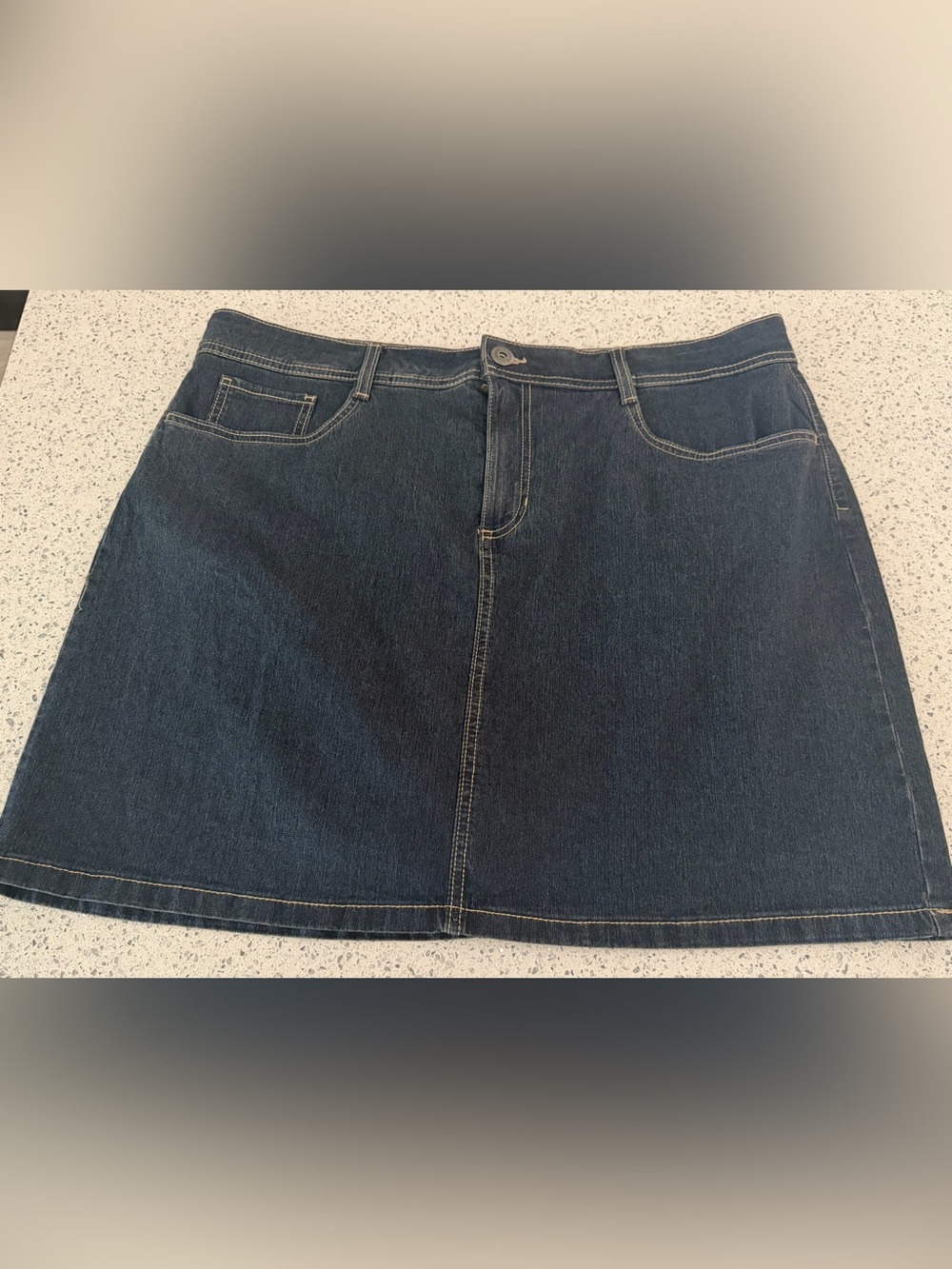 St. John's Bay Dark Blue  Denim Woman’s Skort
